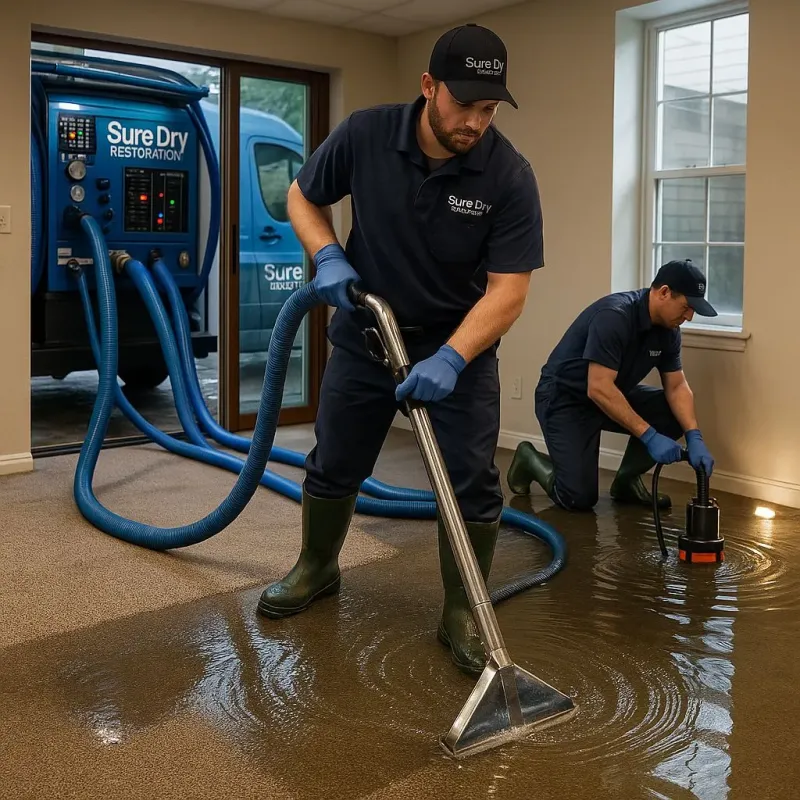 Water Extraction and Removal process in Ellaville, GA